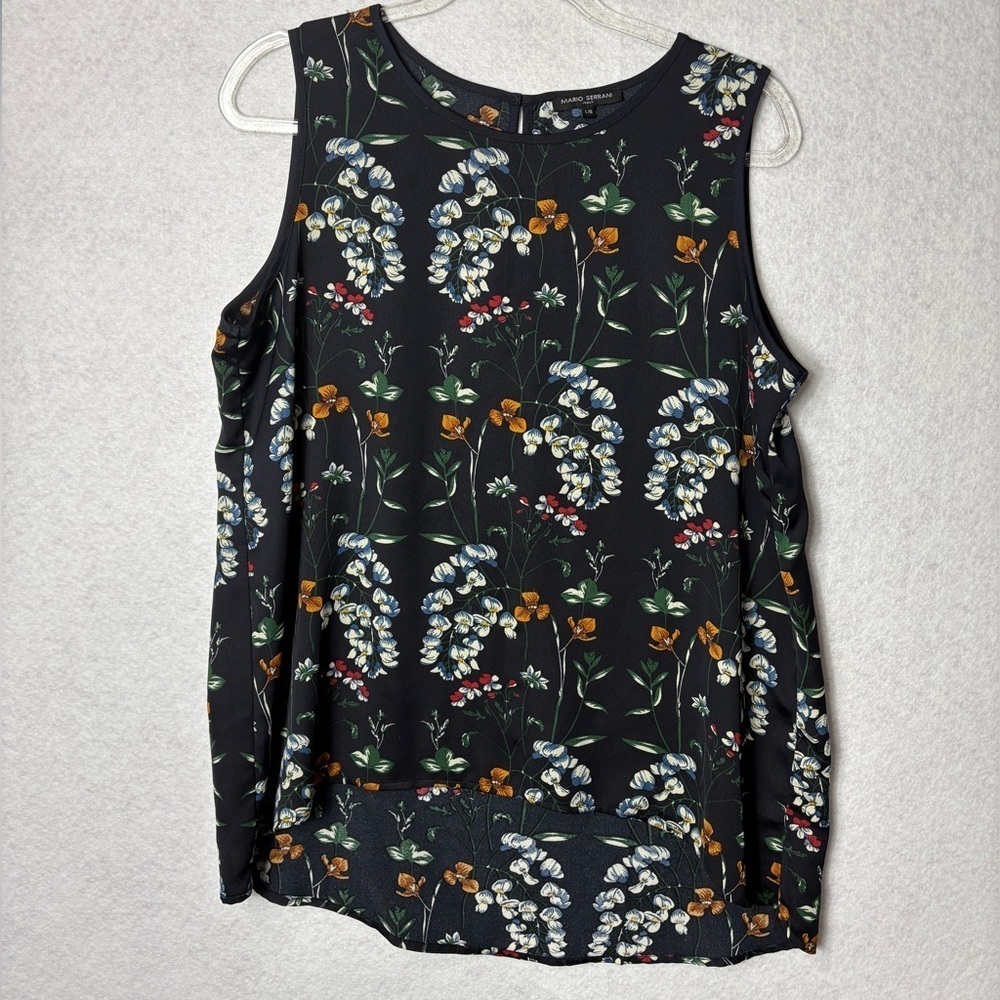 Mario Serrano Sleeveless Top Size Large - Picture 1 of 3